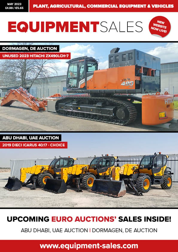 Equipment Sales Magazine Front Cover April 2023